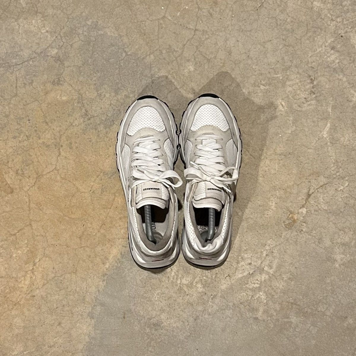 Designer × Dsquared2 Dsquared2 Stretched Leaf Running Trainers EU 40 Size US 7 / EU 40 - 11 Thumbnail
