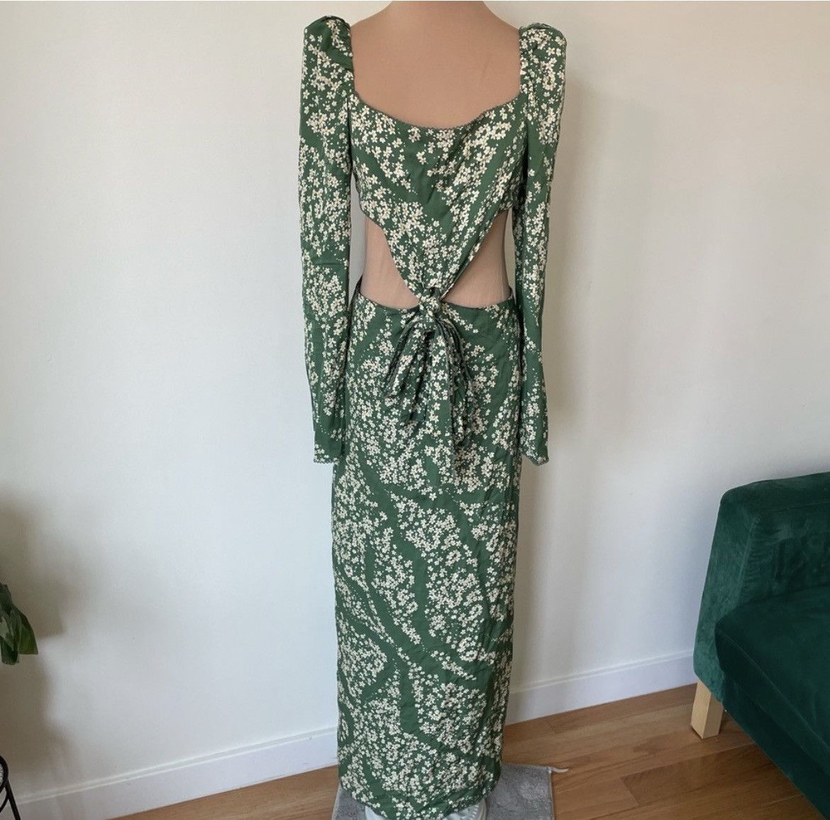AGUA by Agua Bendita AGUA AGUA BENDITA Cuarzo Astro Esmeralda Floral Maxi Size S / US 4 / IT 40 - 1 Thumbnail