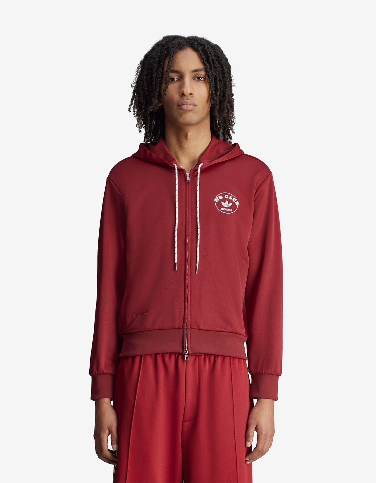 Adidas Wales Bonner x Adidas Collegiate Burgundy Track Hoodie Size US S / EU 44-46 / 1 - 2 Thumbnail