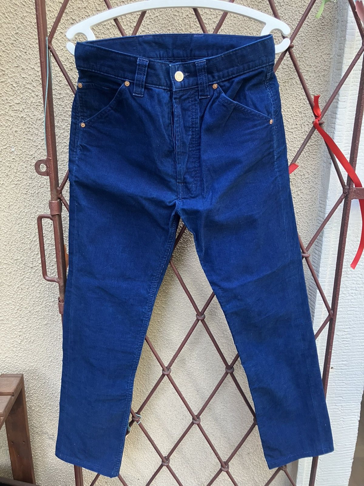 Drake's New Drake's indigo corduroy pants 28/44 Size US 28 / EU 44 - 1 Thumbnail