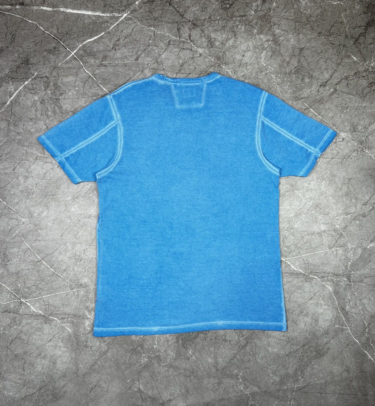 C.P. Company × Vintage C.P Company T-shirt baby blue small logo Size US XL / EU 56 / 4 - 2 Thumbnail