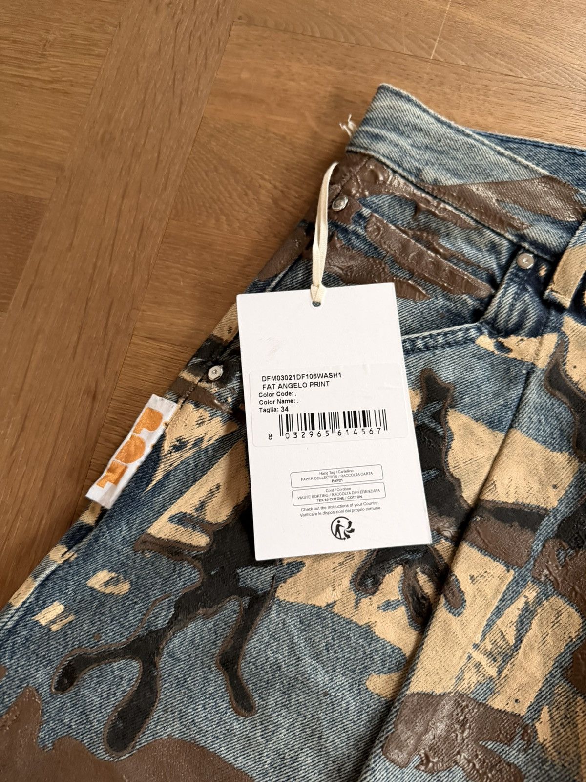 PDF PDF Channel Fat Angelo Camo SS26 Size US 34 / EU 50 - 3 Thumbnail