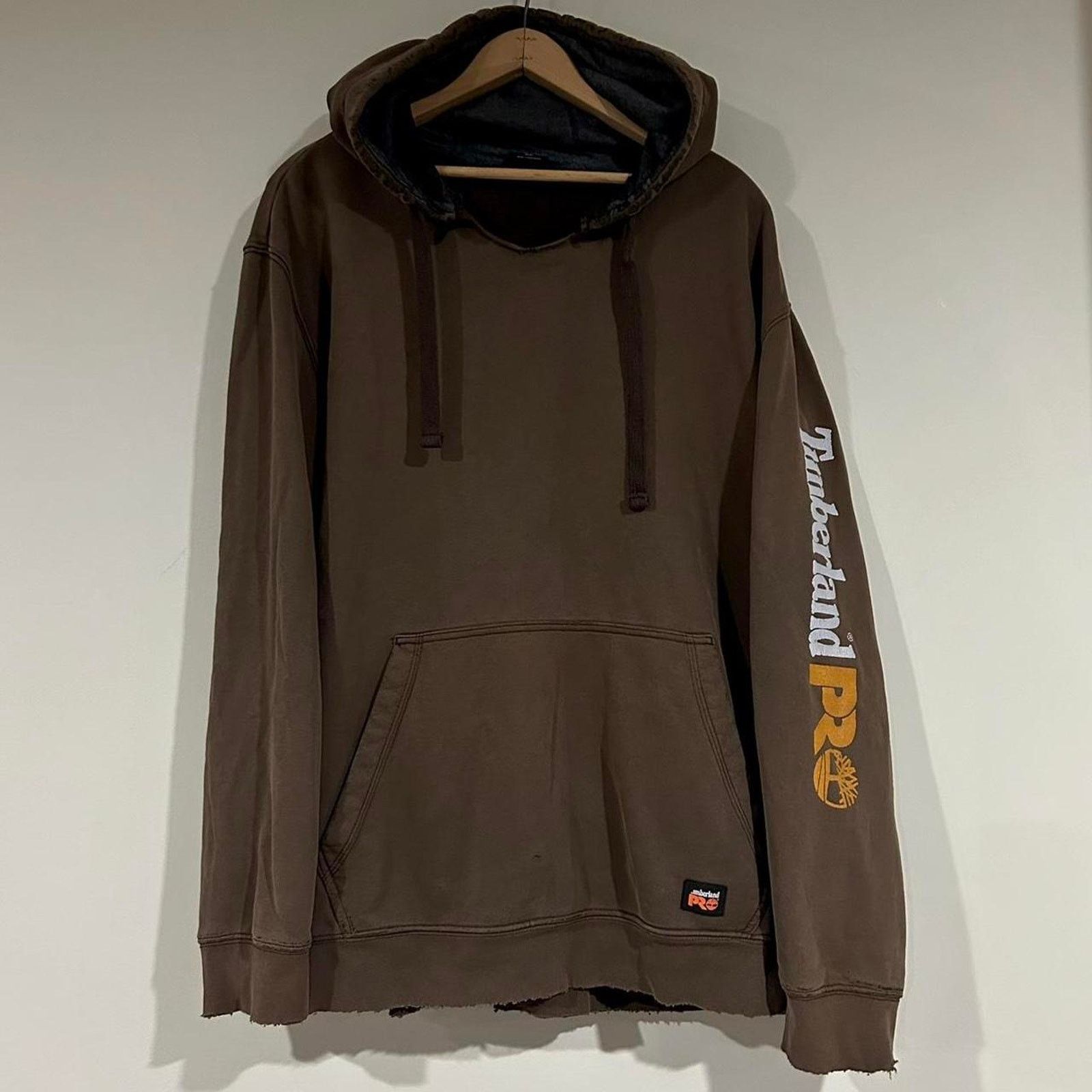 Timberland Distressed Timberland Pro Hoodie Size US XL / EU 56 / 4 - 1 Thumbnail