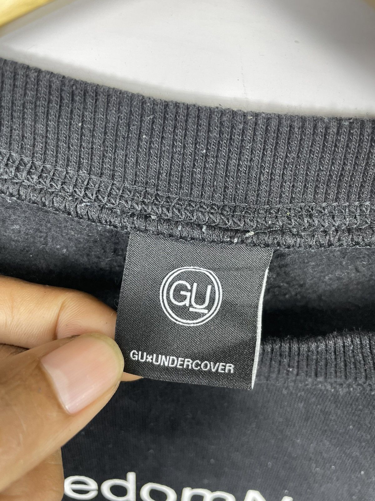 Japanese Brand × Undercover Undercover GU Freedom Noise Knit Sweater croped Size US M / EU 48-50 / 2 - 6 Thumbnail