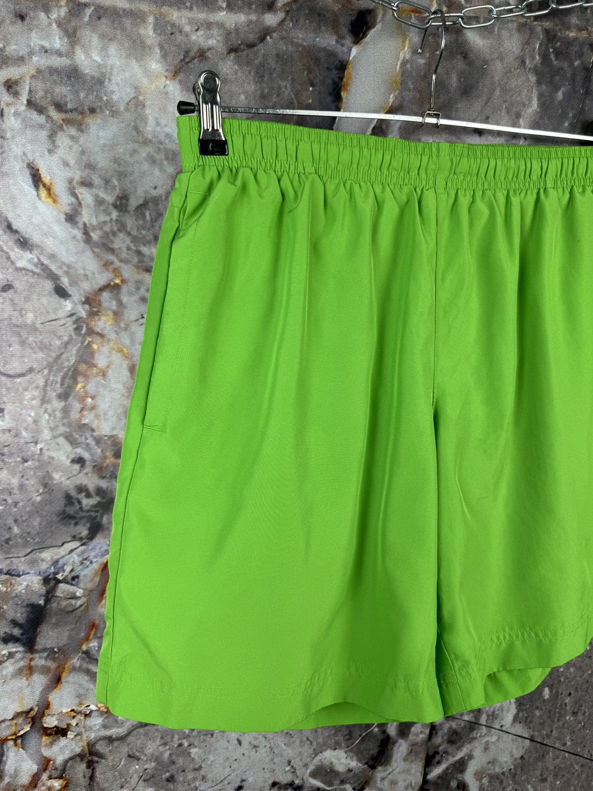 Puma Men’s Puma Shorts Green Streetwear Size Medium Size US 32 / EU 48 - 2 Thumbnail