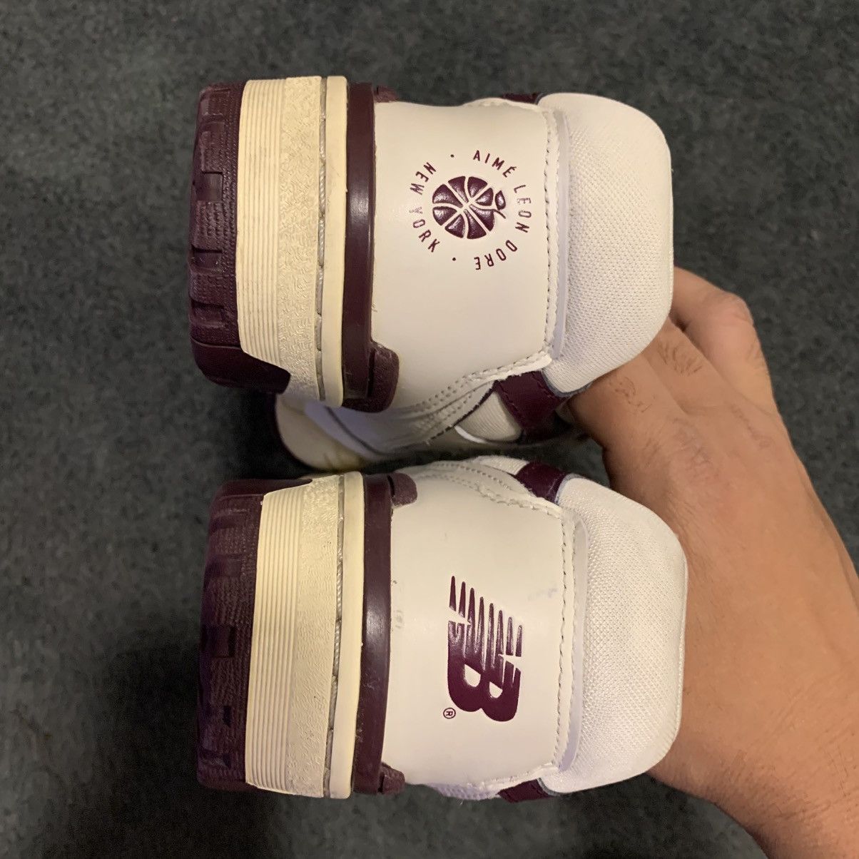Aime Leon Dore × New Balance Aimé Leon Dore x New Balance 550 ‘Purple’ (BB550AR1) Size US 7 / IT 37 - 6 Thumbnail