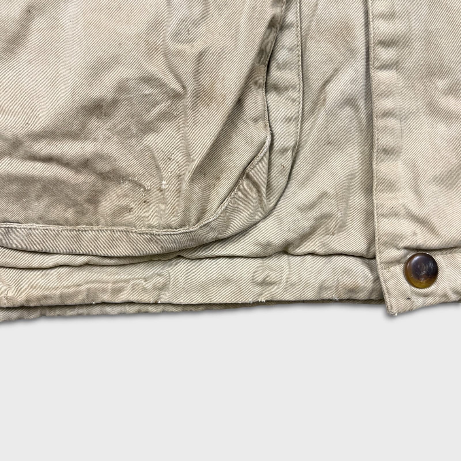 Nautica × Vintage VTG Nautica Jacket Large Full Zip Hunting Bomber 90s Coat Size US L / EU 52-54 / 3 - 6 Thumbnail
