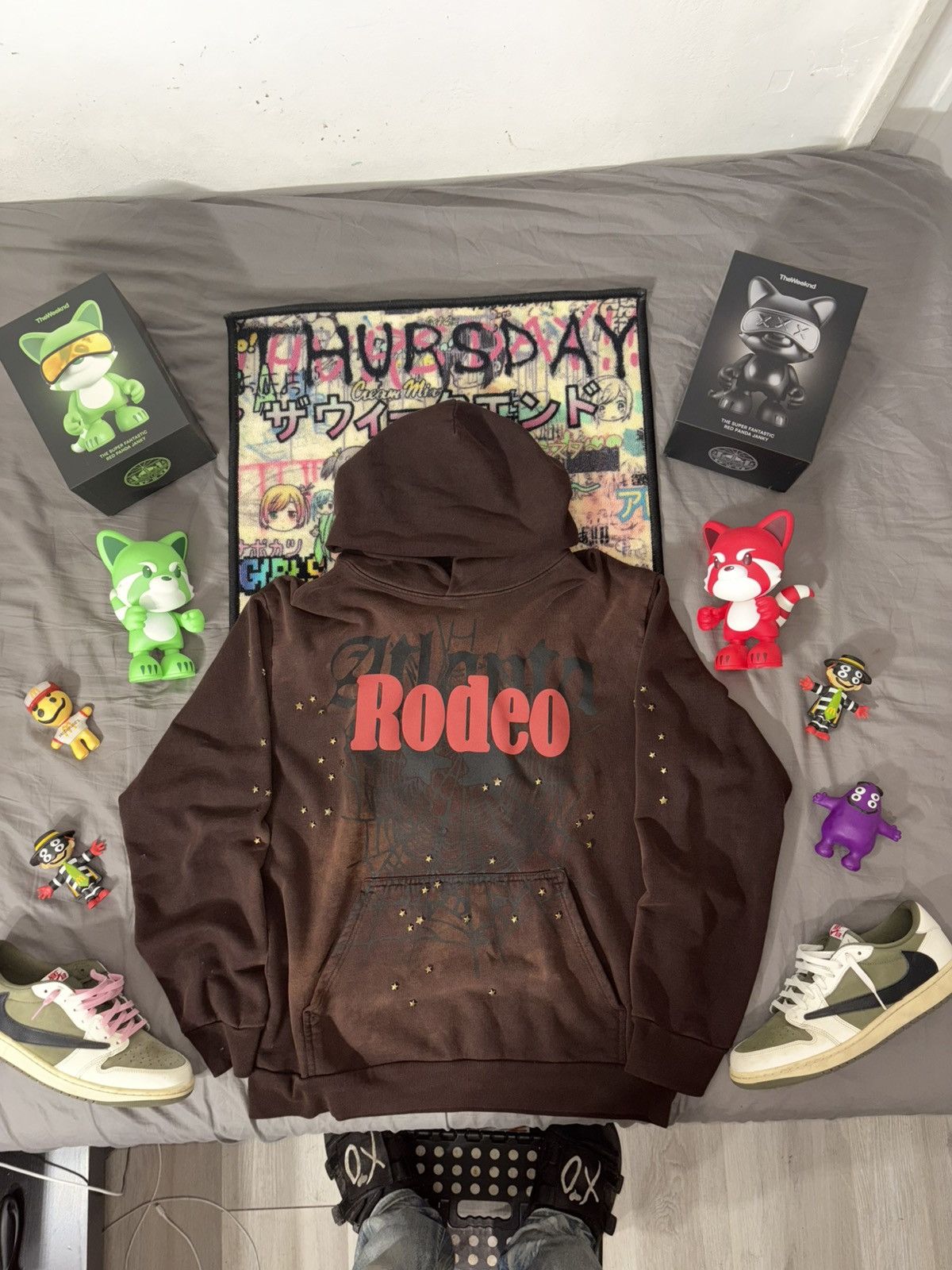 Sp5der × Travis Scott Travis Scott x Sp5der Days Before Rodeo Hoodie Size US XL / EU 56 / 4 - 1 Thumbnail