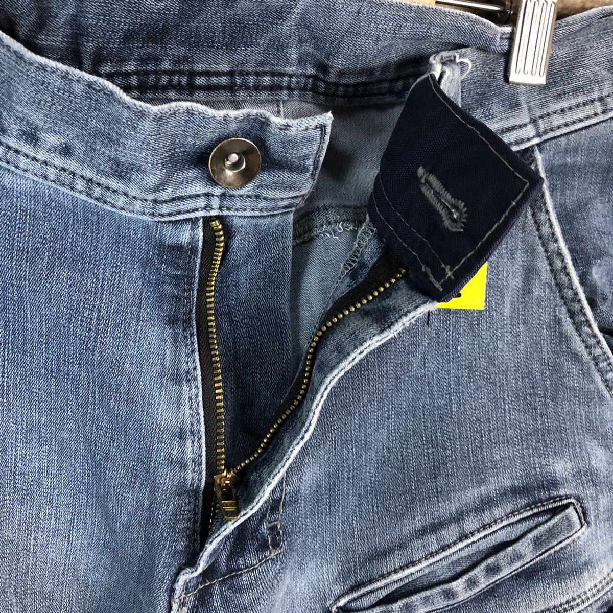 Japanese Brand Tora japan vintage ripped Blue Denim Pants #A2159 Size US 32 / EU 48 - 17 Thumbnail
