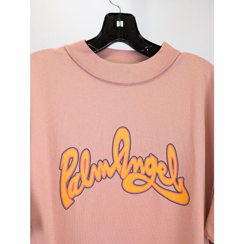 Palm Angels o1rshd1 Seasonal Logo Insideout T-Shirt in Pink / Orange Size US M / EU 48-50 / 2 - 3 Thumbnail