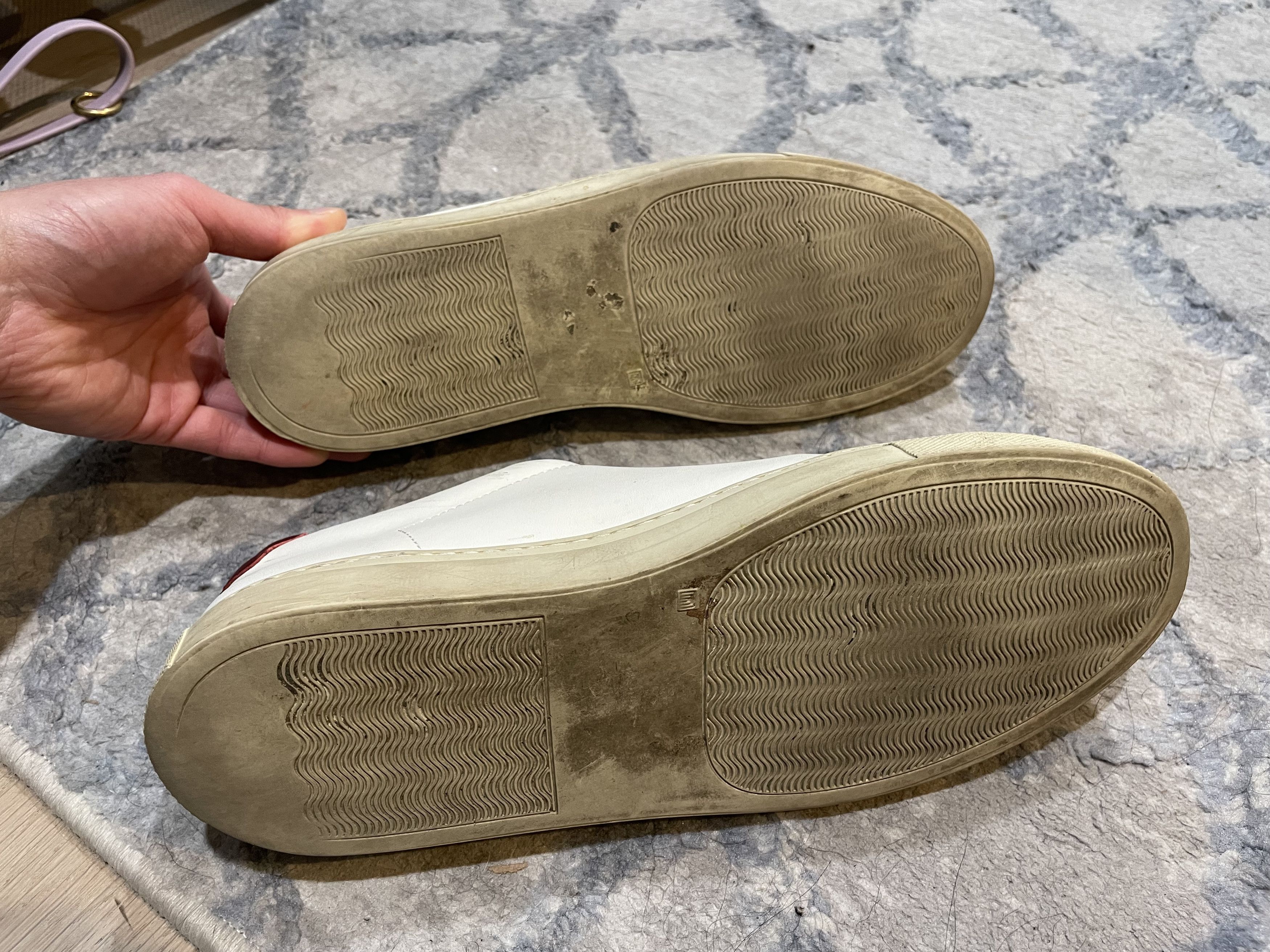 Common Projects Common Projects Achilles Retro Low White Red Size US 8 / EU 41 - 5 Thumbnail