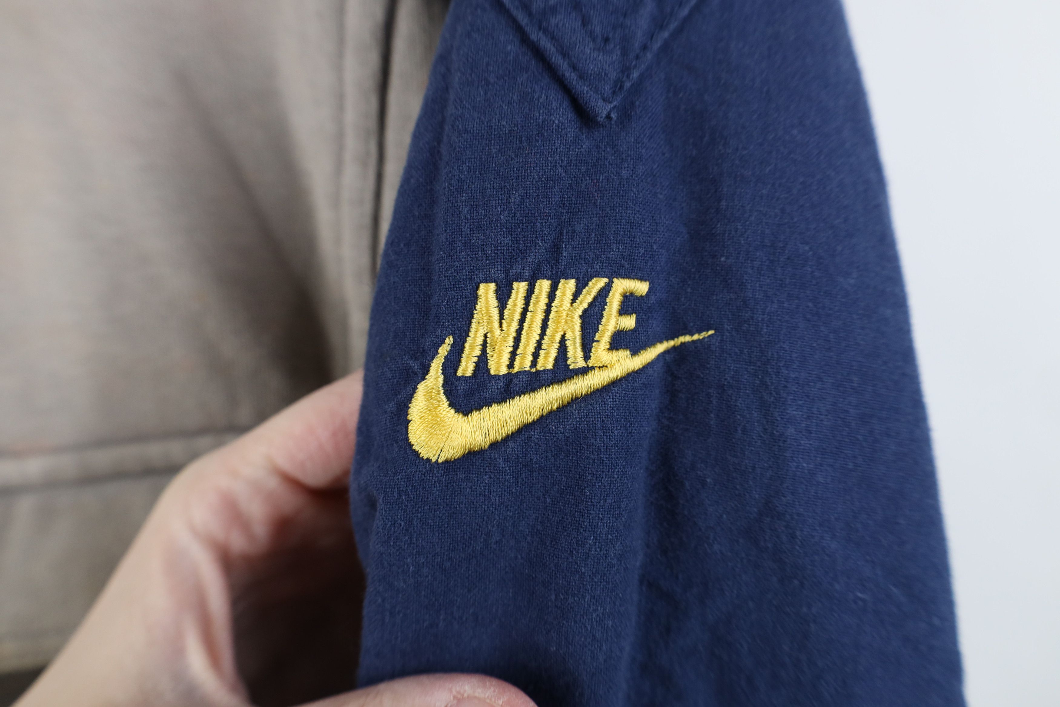 Nike Vintage 80s 90s Nike Boxy Raglan Anorak Hoodie Sweatshirt Size US M / EU 48-50 / 2 - 4 Thumbnail