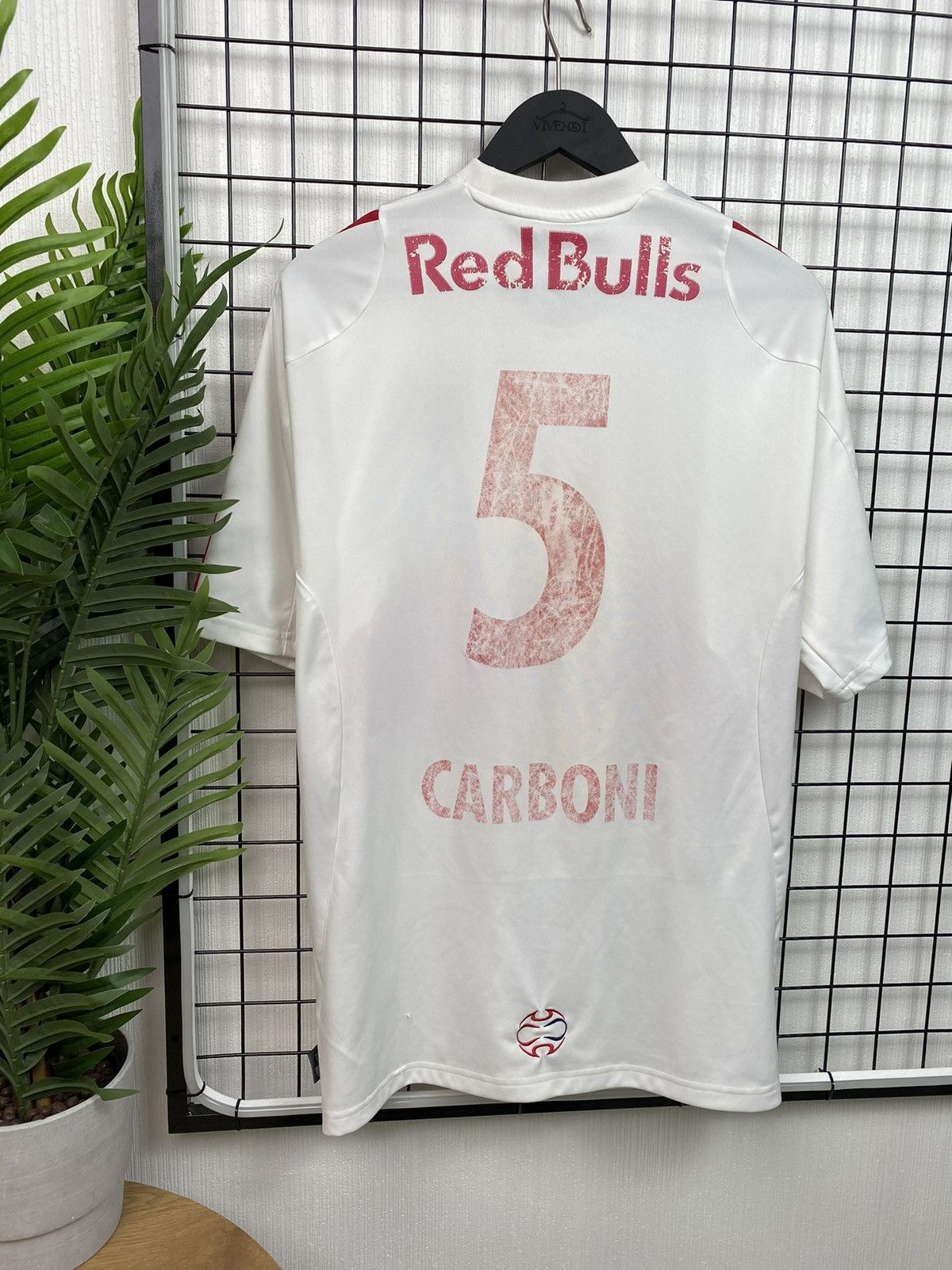 Adidas × Vintage #5 Red Bull Salzburg Home 2005 2006 Football Soccer Jersey L Size US L / EU 52-54 / 3 - 2 Thumbnail