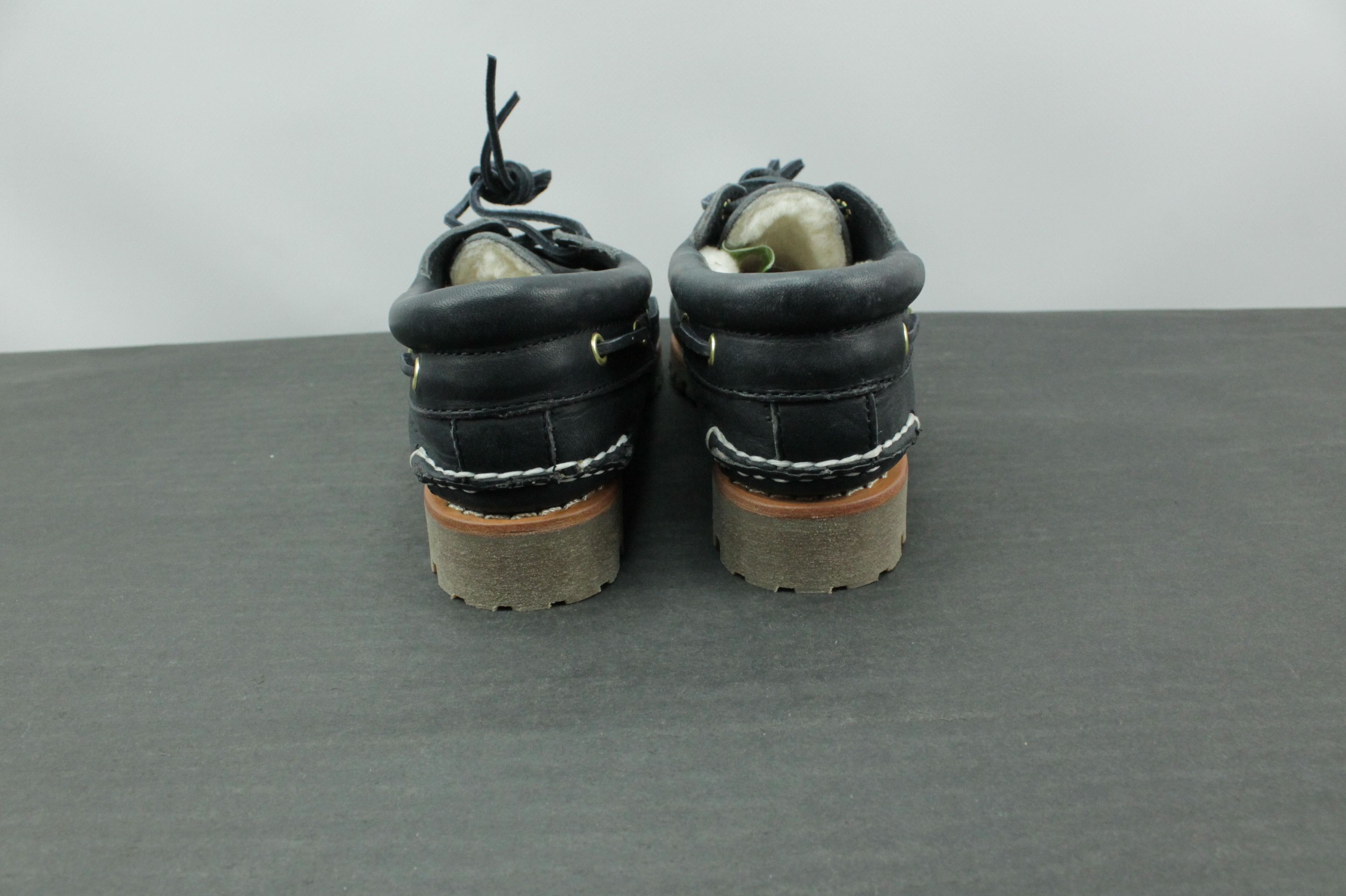 Timberland Timberland Noreen 3EYE Shearling Leather Boat Shoes Size US 6 / IT 36 - 7 Thumbnail