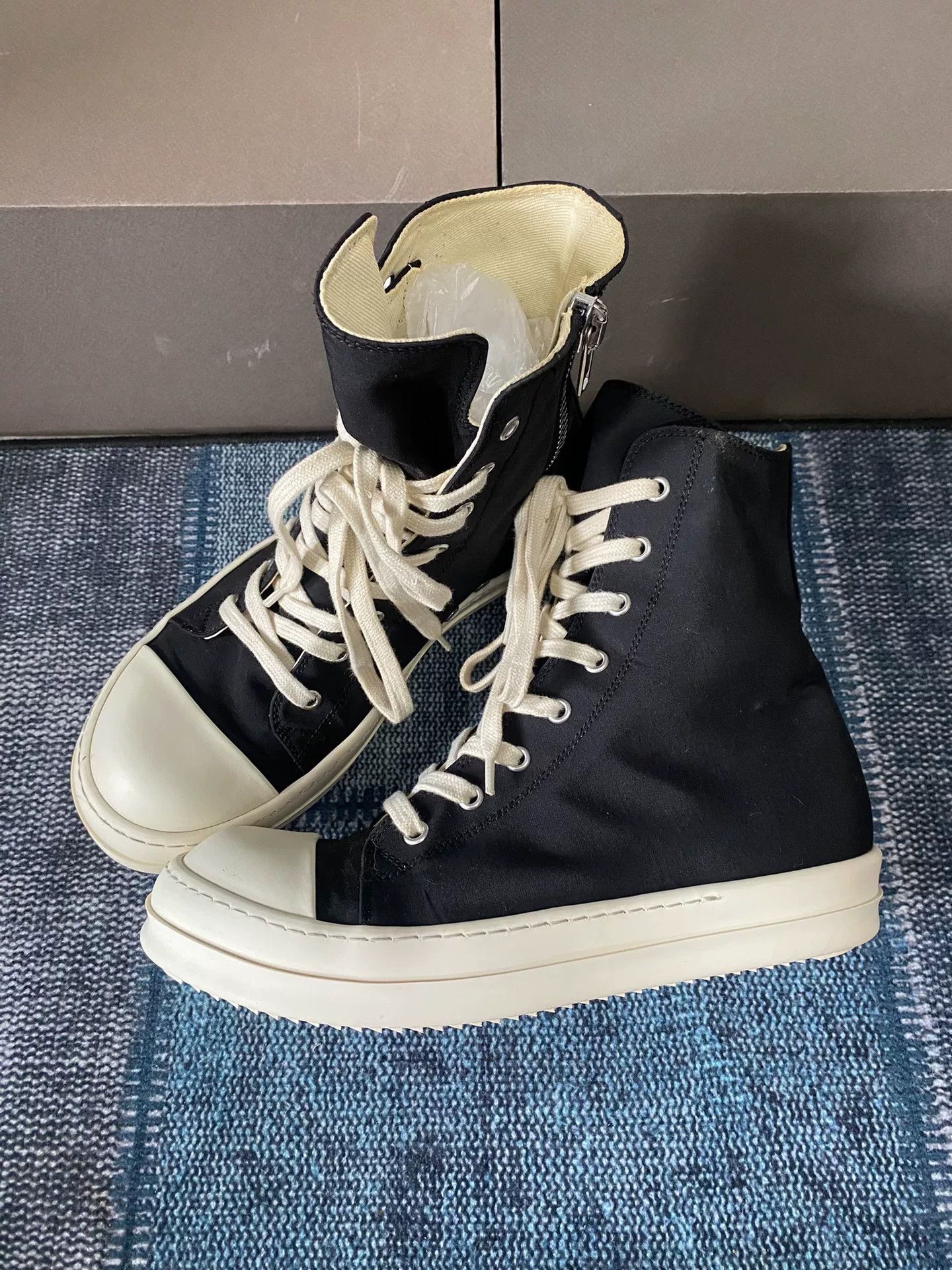 Rick Owens Rick Owens Hitop Sneakers 40 Men Size US 7.5 / EU 40-41 - 1 Thumbnail