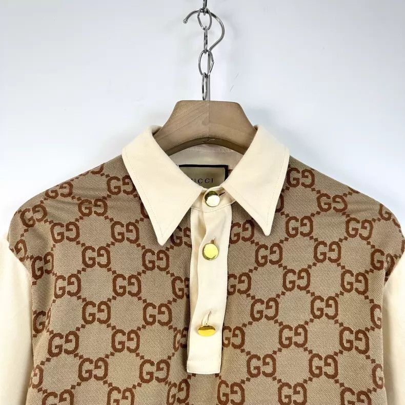 Gucci Gucci Aria series double G old flower stitching metal buck Size US XS / EU 42 / 0 - 3 Thumbnail