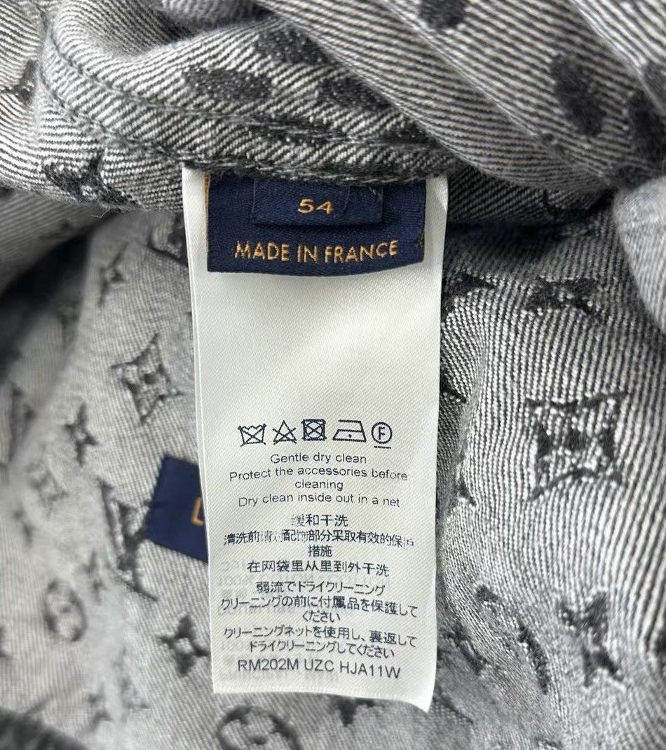 Louis Vuitton × Nigo Louis Vuitton x Nigo 54 Patchwork Monogram Denim Jacket Size US L / EU 52-54 / 3 - 8 Thumbnail