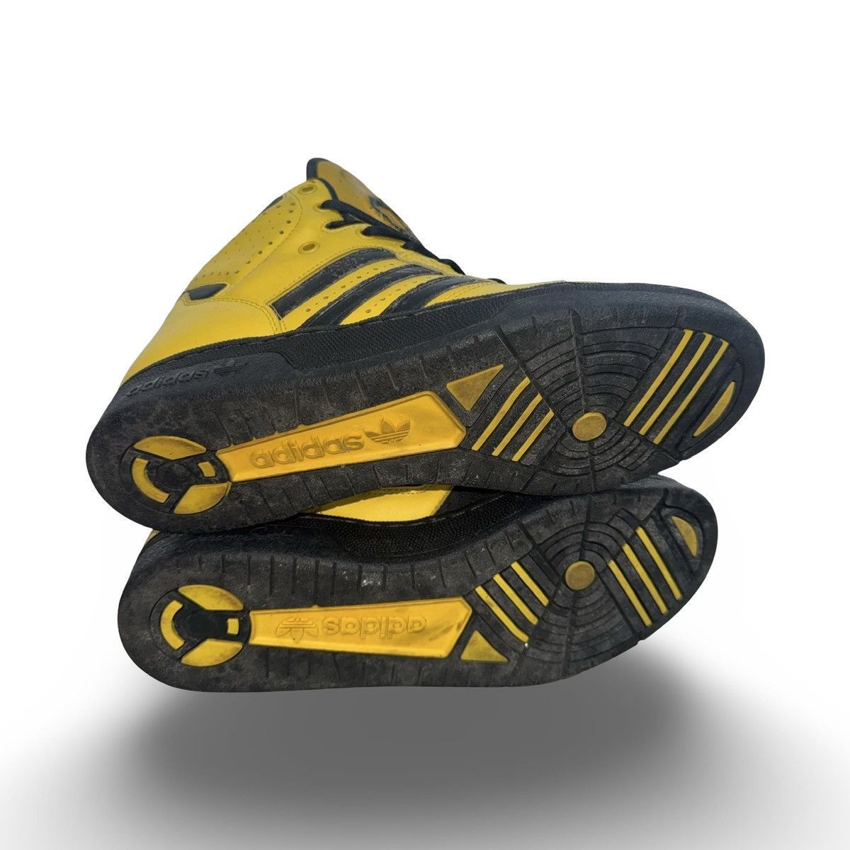 Adidas × Jeremy Scott Jeremy scott instinct hi yellow black Size US 8.5 / EU 41-42 - 9 Thumbnail