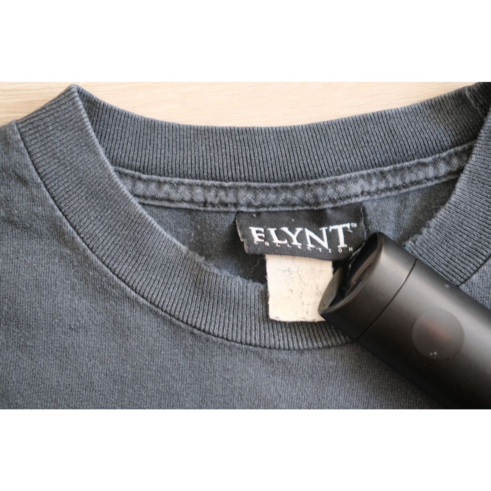 Other Vintage 90s Hustler FLYNT Naughty Shirt Large Black Fade Size US L / EU 52-54 / 3 - 7 Thumbnail