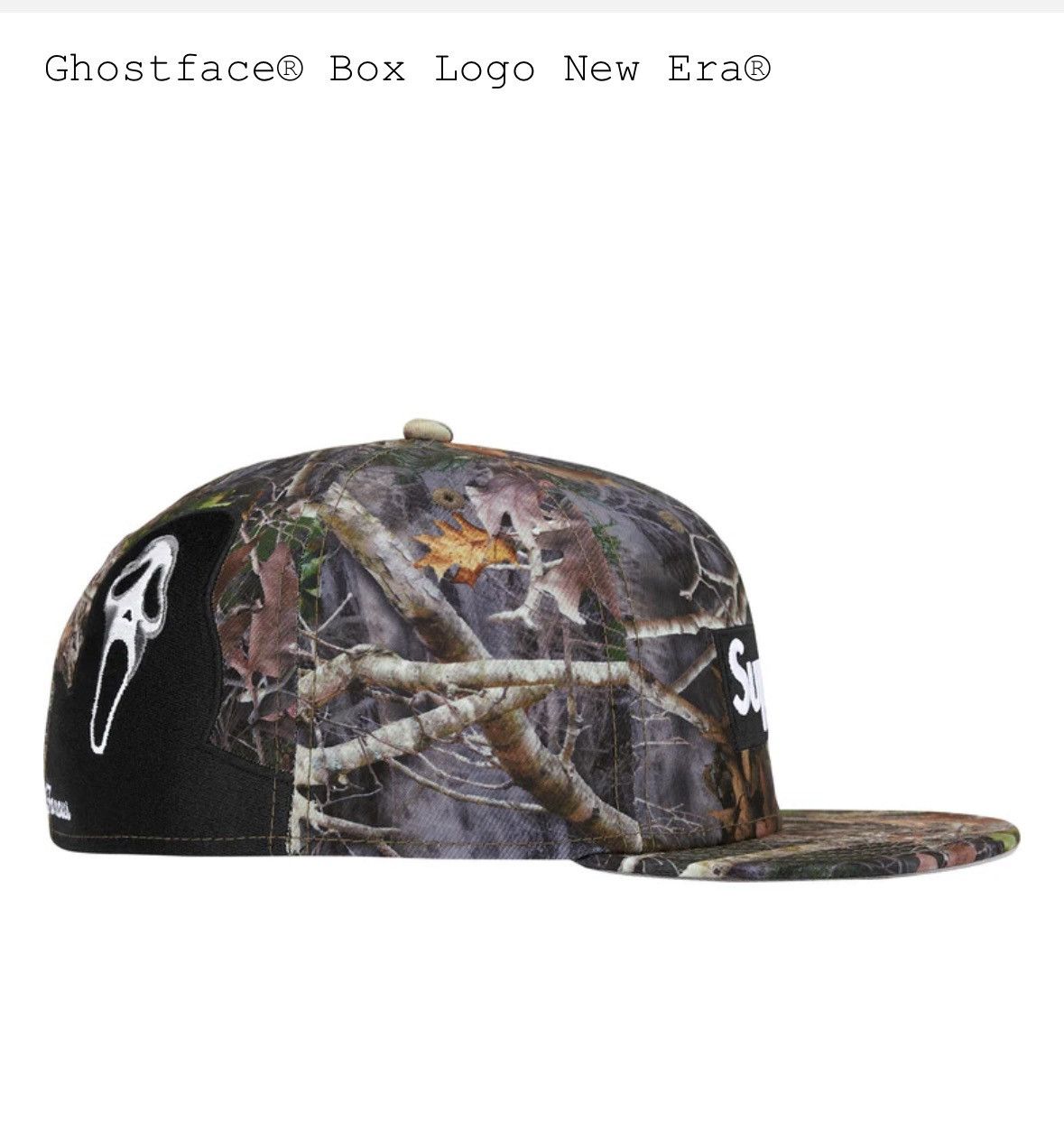 Supreme Supreme FW 2010 woolrich box logo new era fitted cap | Grailed