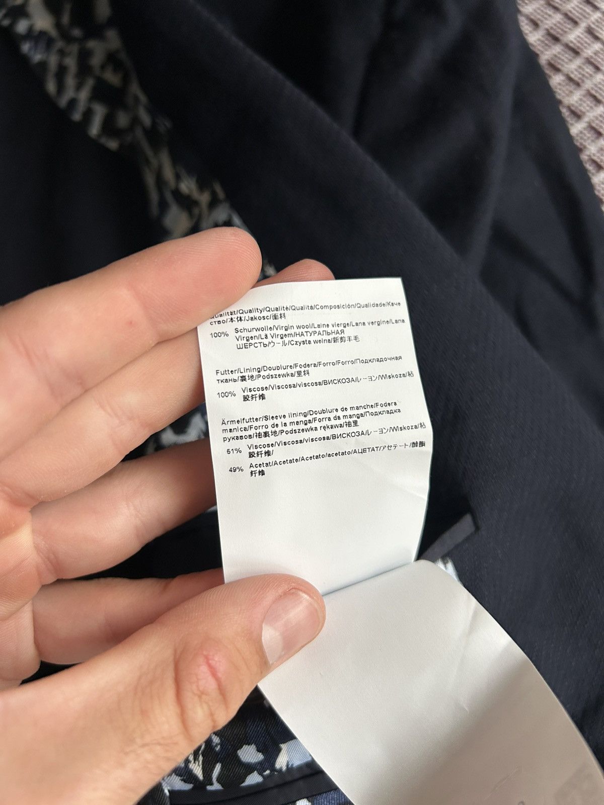 Hugo Boss Hugo Boss Trabaldo Togna 1840 Luxury Men’s Blazer 2 Button Size 42R - 13 Thumbnail