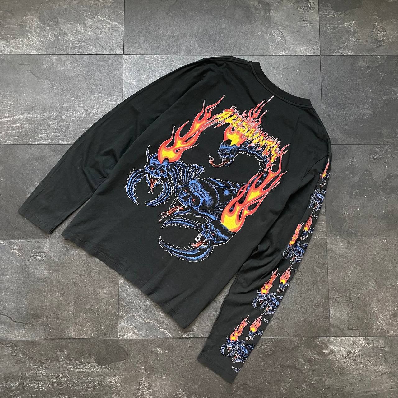 Allsaints × Vintage Vintage big logo rare allsaints long sleeve Size US L / EU 52-54 / 3 - 1 Thumbnail