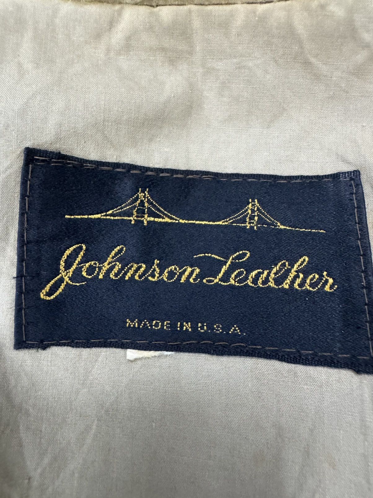 Vintage Vintage Johnson Leather Jacket Size US M / EU 48-50 / 2 - 9 Thumbnail