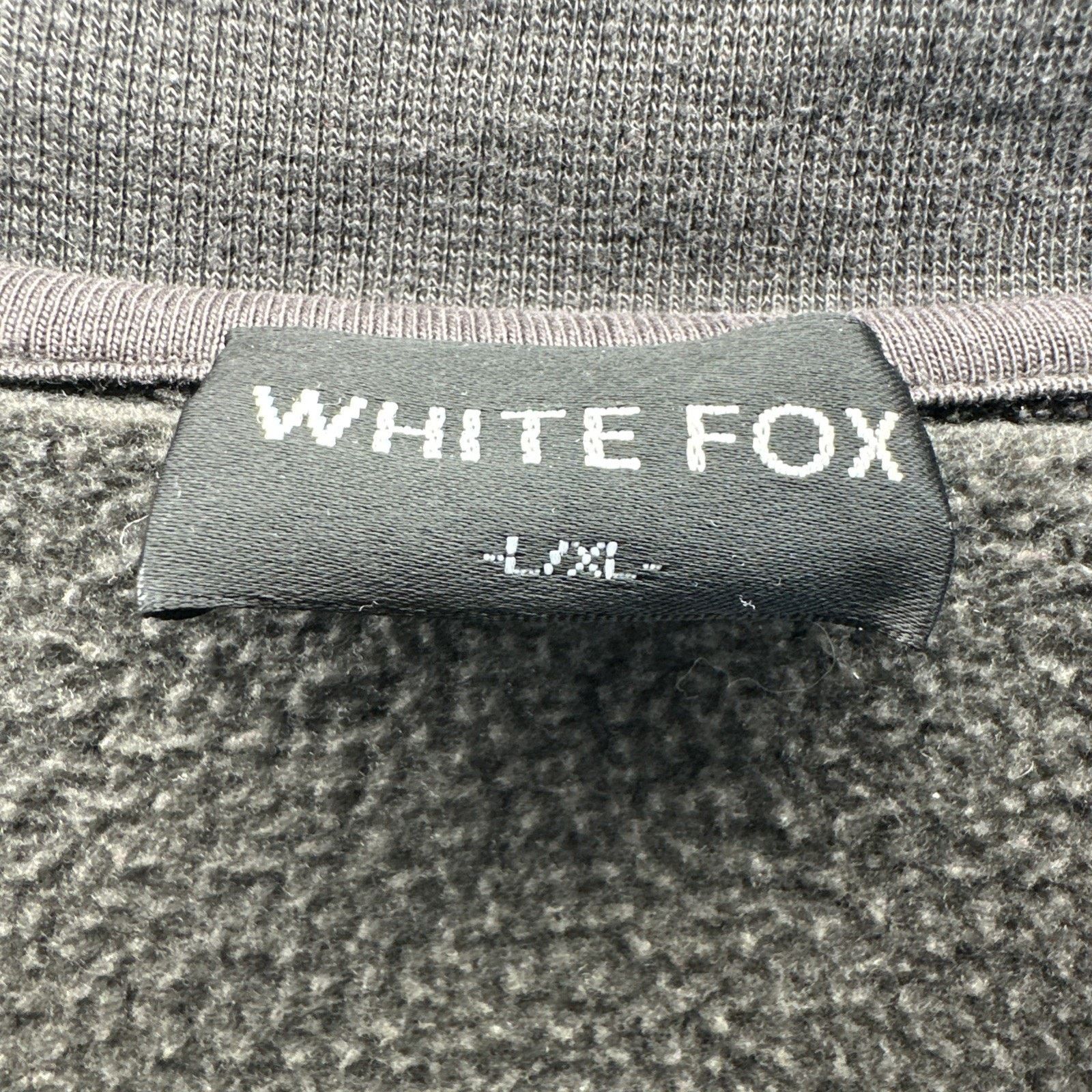 White Sierra White Fox boutique Offstage Black Crew Sweatshirt L/XL Size L / US 10 / IT 46 - 3 Thumbnail