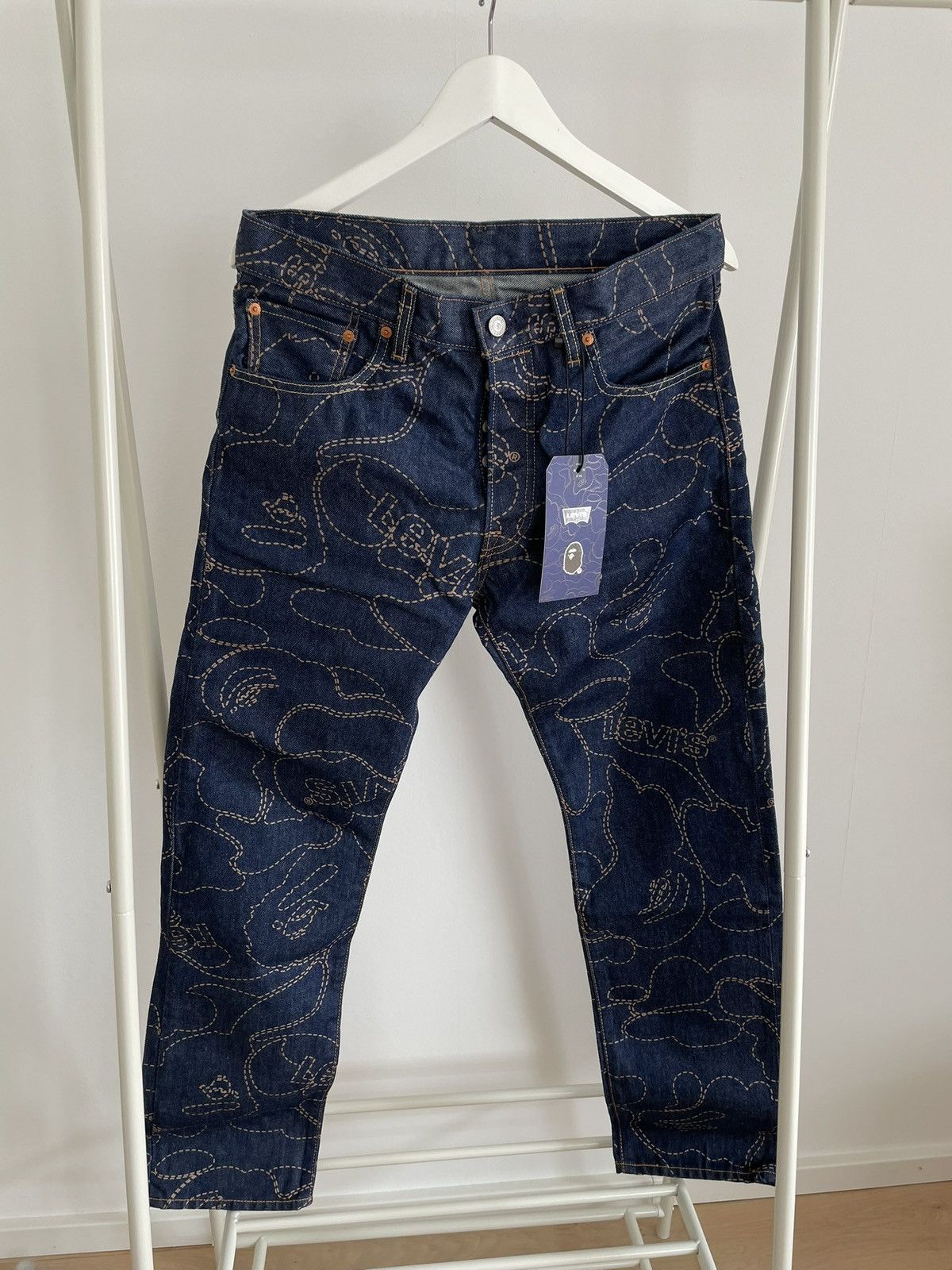 Bape × Levi's Bape x Levi’s Japanese Denim Size US 32 / EU 48 - 1 Thumbnail