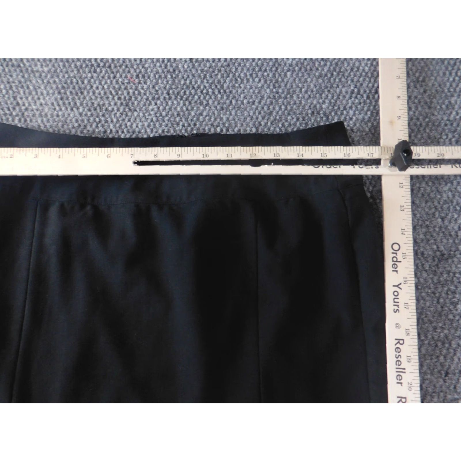 Gap Gap Skirt A-Line Knee Length Black 8 Women's Regular Knit Stretch Zip Casual Vintage No Designer Boys No Girls No Size 30" / US 8 / IT 44 - 4 Thumbnail