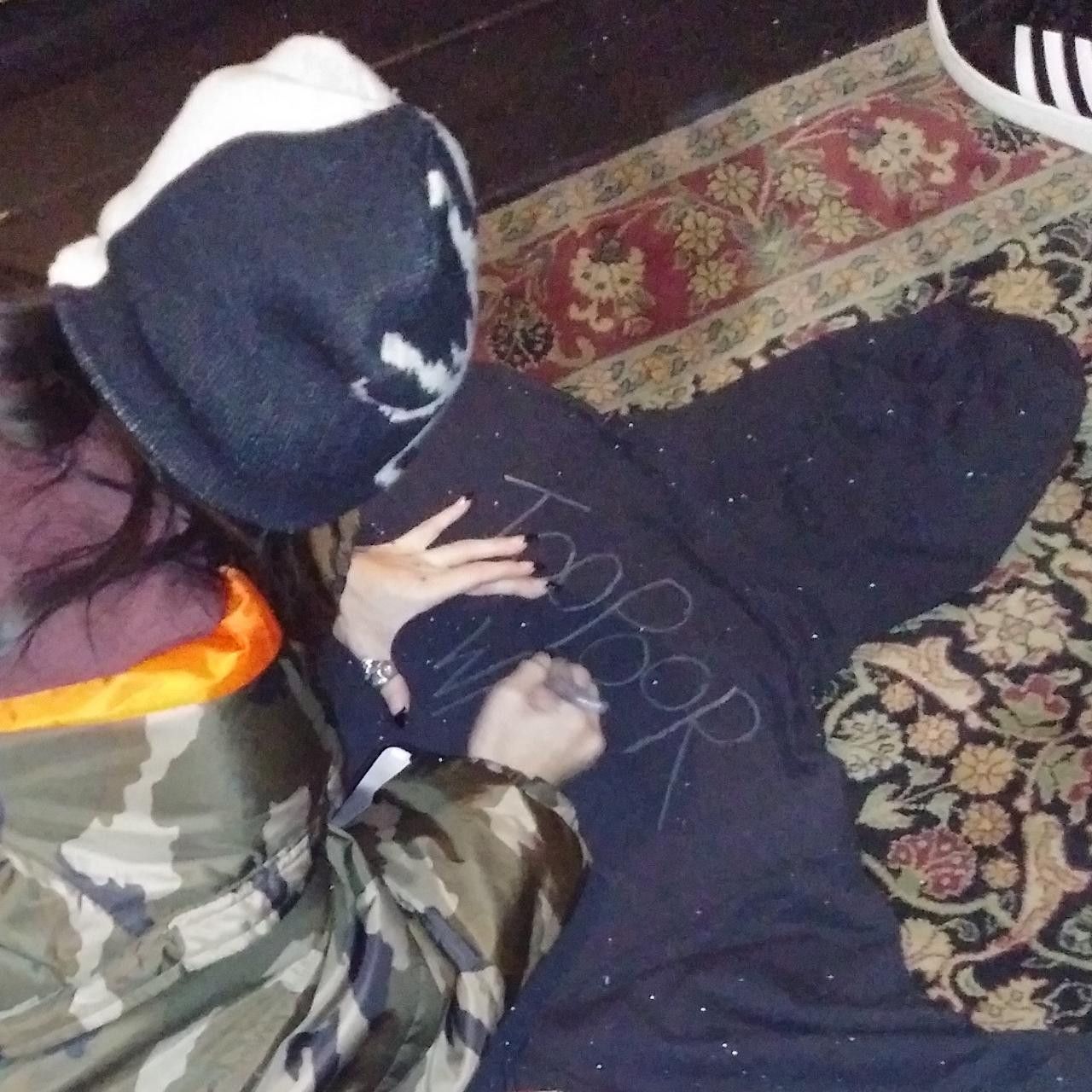 Lil Peep lil peep hellboy hoodie handmade by toopoor Size US M / EU 48-50 / 2 - 3 Thumbnail