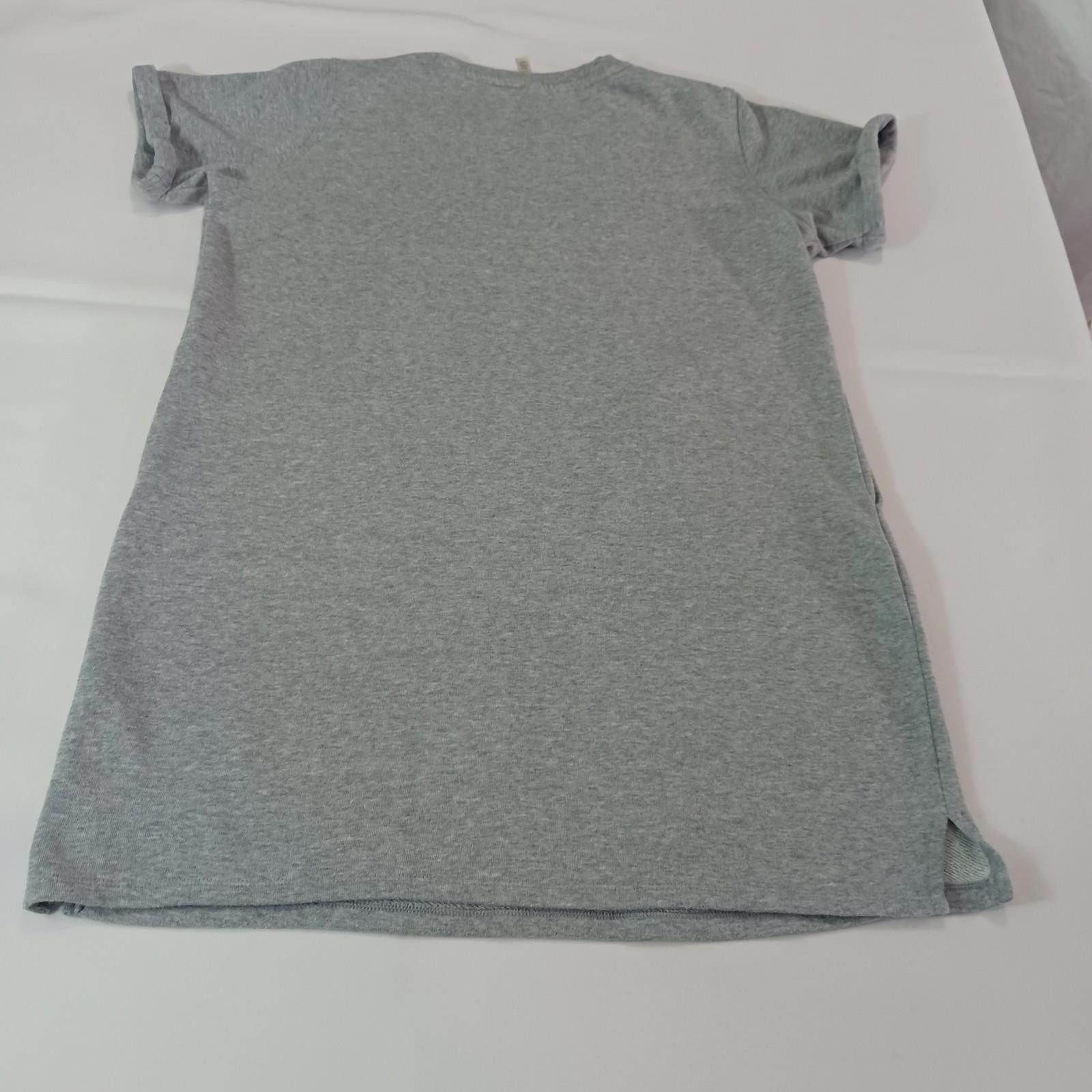 Calvin Klein Calvin Klein Performance Women Gray Logo T-Shirt Top Dress M Size M / US 6-8 / IT 42-44 - 2 Thumbnail