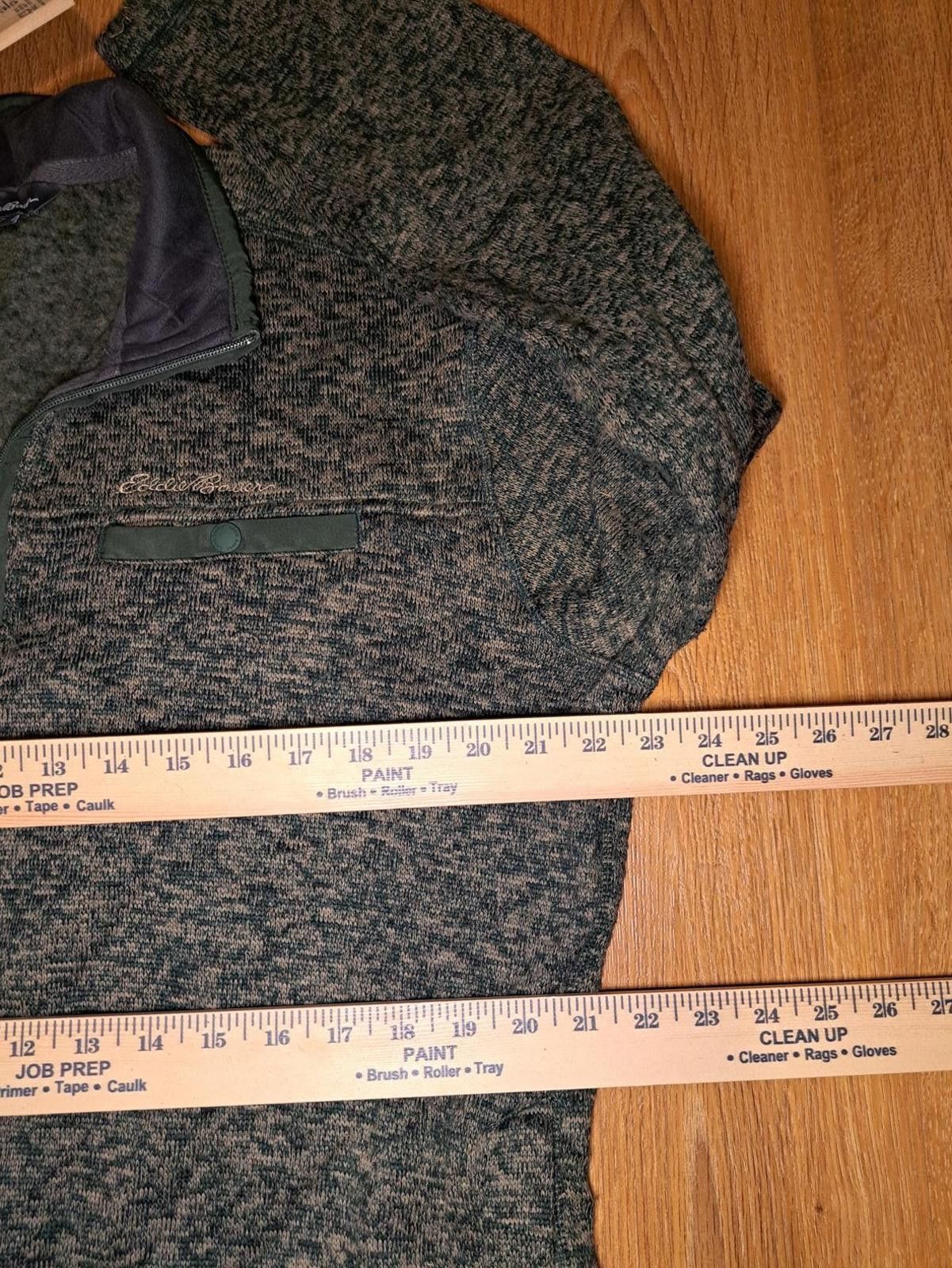 Eddie Bauer Eddie Bauer Quarter Zip Pullover Sweater Mens Large Camo Size US L / EU 52-54 / 3 - 8 Thumbnail