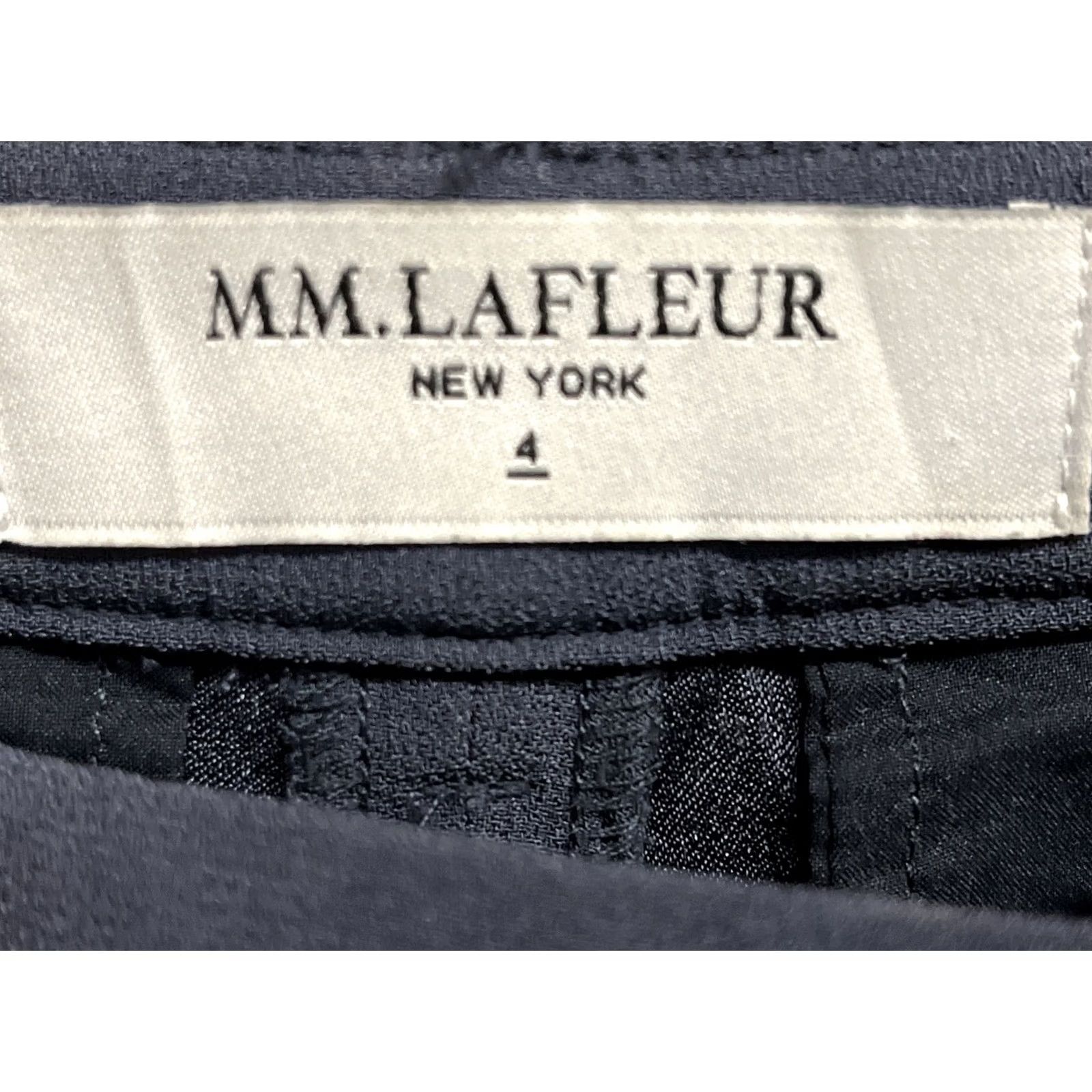 M.M.LaFleur MM.LaFleur Women's Pants 4 Navy Blue Business Casual Trouser Size 27" / US 4 / IT 40 - 3 Thumbnail