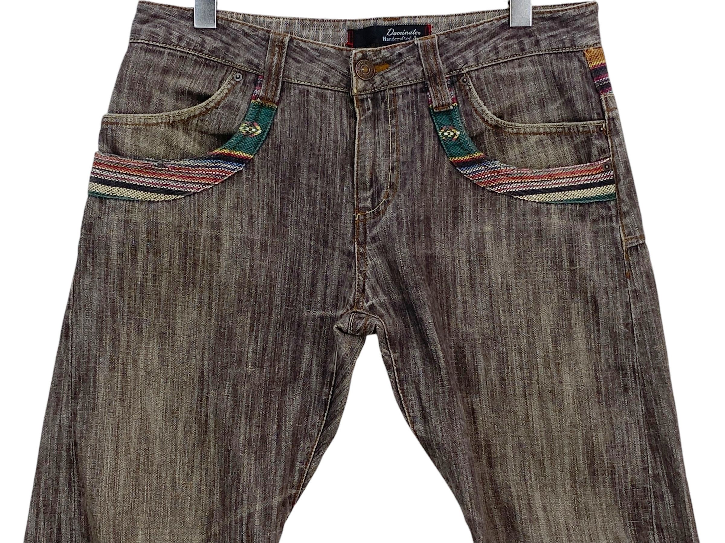 Japanese Brand × Seditionaries Dominate Handcrafted Jeans Distressed Jeans Size US 33 - 3 Thumbnail