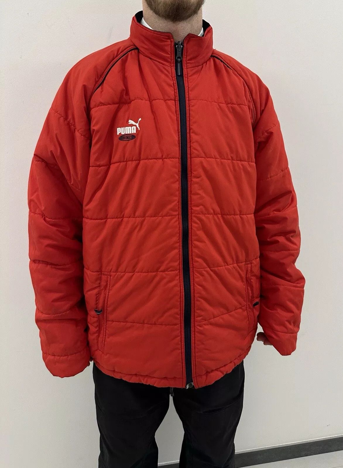 Puma Vintage Fc Koln 1990s 90s Puma Training Jacket Men Soccer Size US XL / EU 56 / 4 - 12 Thumbnail