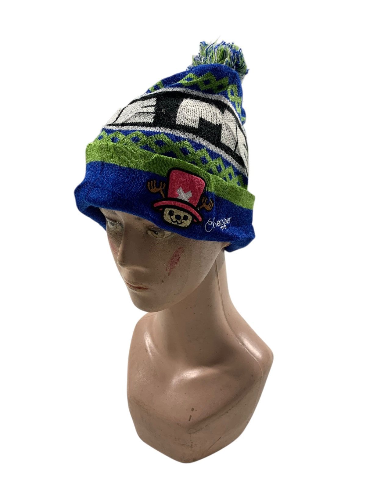 Japanese Brand Chopper one piece beanie hats Size ONE SIZE - 1 Thumbnail