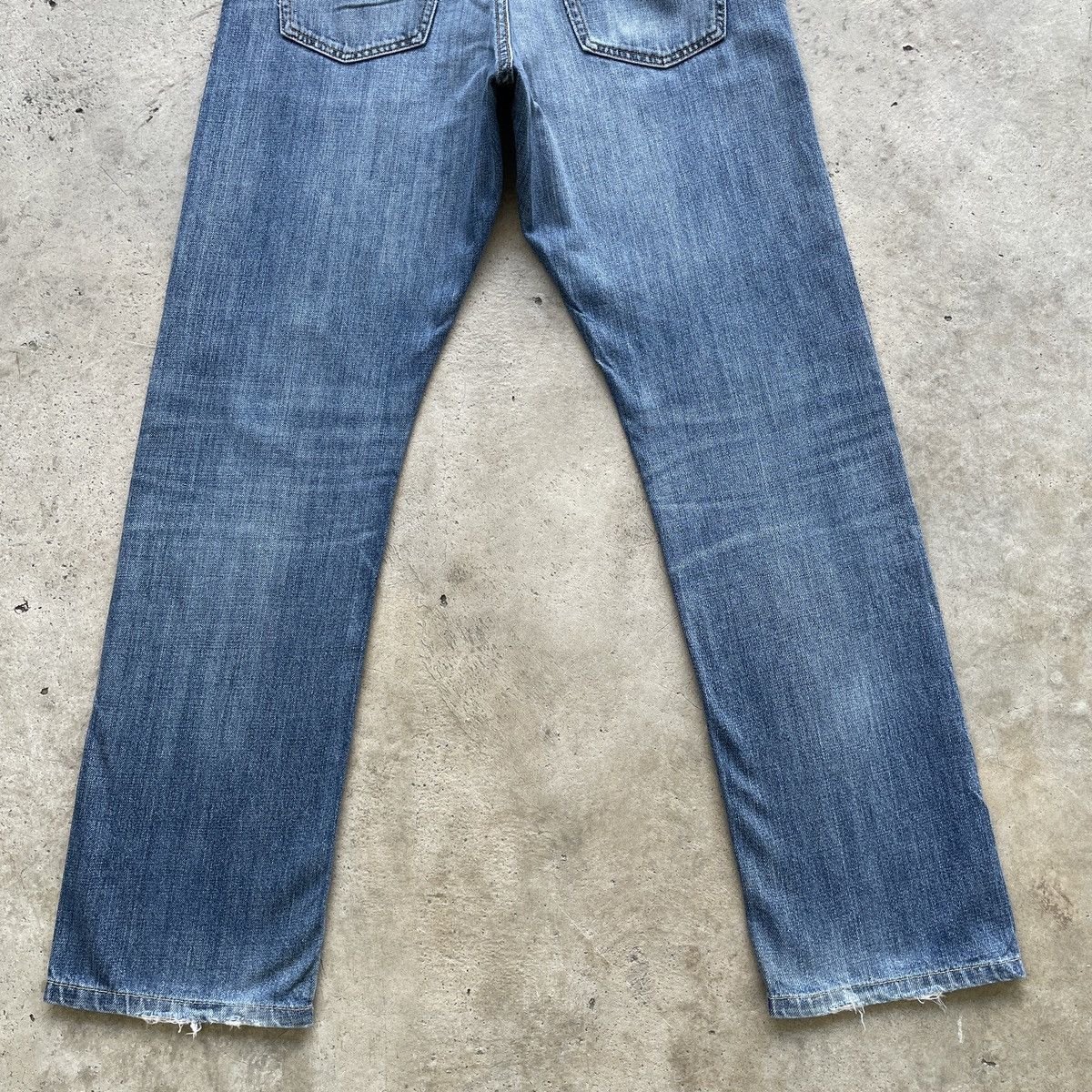 Japanese Brand Vintage Japanese Selvedge Distressed Faded Jeans Denim Pants Size US 33 - 10 Thumbnail