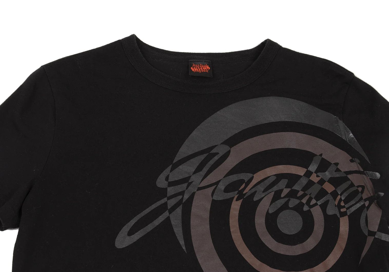 Jean Paul Gaultier Target Print T-Shirt in Black Size 48 Size US M / EU 48-50 / 2 - 2 Thumbnail