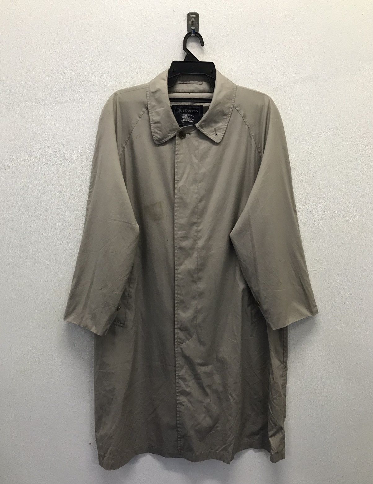 Burberry Vintage Burberrys Long Jacket Size US L / EU 52-54 / 3 - 1 Thumbnail
