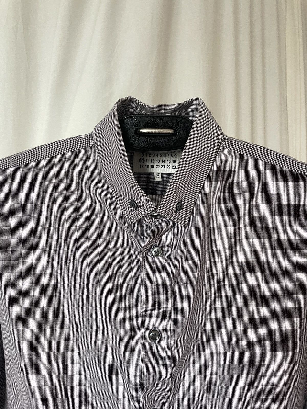 Maison Margiela Martin Margiela Vintage Grey Printed Cotton shirt. Size 50 Size US M / EU 48-50 / 2 - 3 Thumbnail