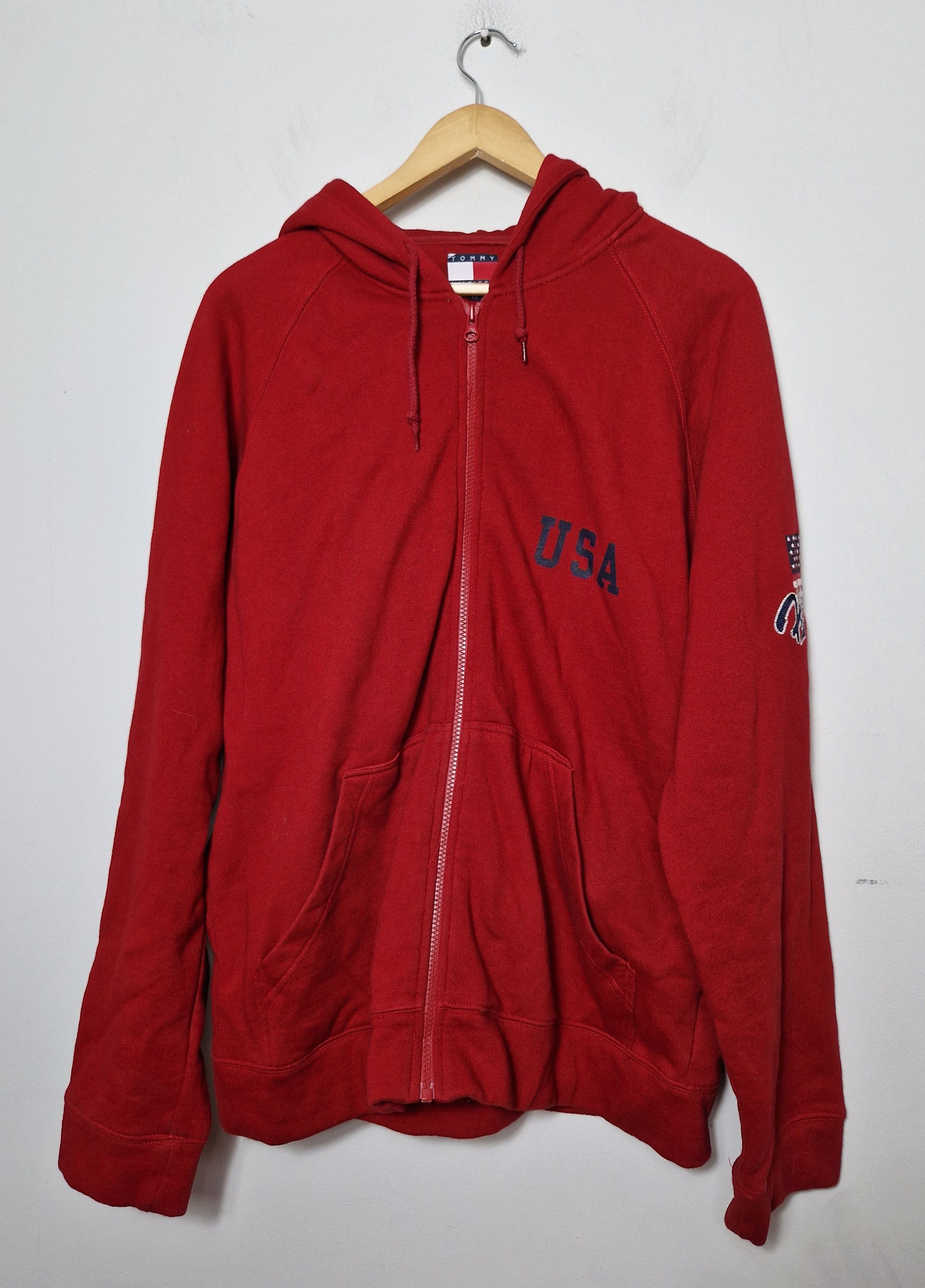 Tommy Hilfiger Tommy Hilfiger USA vintage sweatshirt Size US XL / EU 56 / 4 - 1 Thumbnail