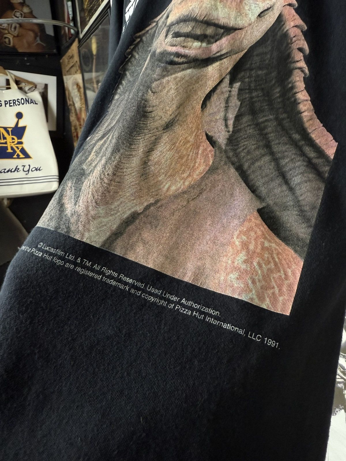 Vintage Vintage 90’s Jar Jar T-Shirt Vtg Star Wars Movie Tee Medium Size US M / EU 48-50 / 2 - 3 Thumbnail