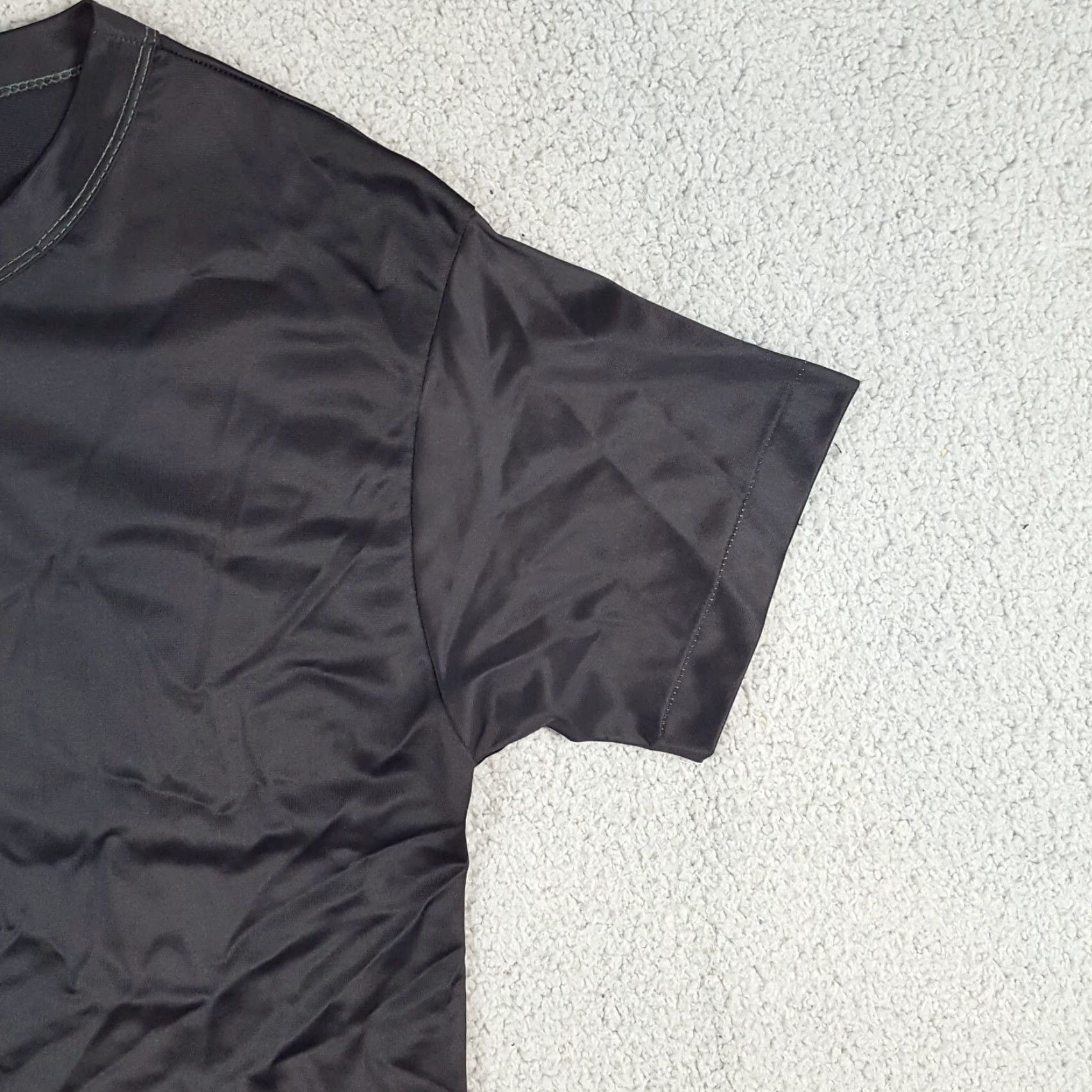 Vintage VINTAGE Matt Andrews Sheer T-Shirt Men's XS Black Nylon Stretch 70s 80s Retro Y2K Size US XS / EU 42 / 0 - 3 Thumbnail