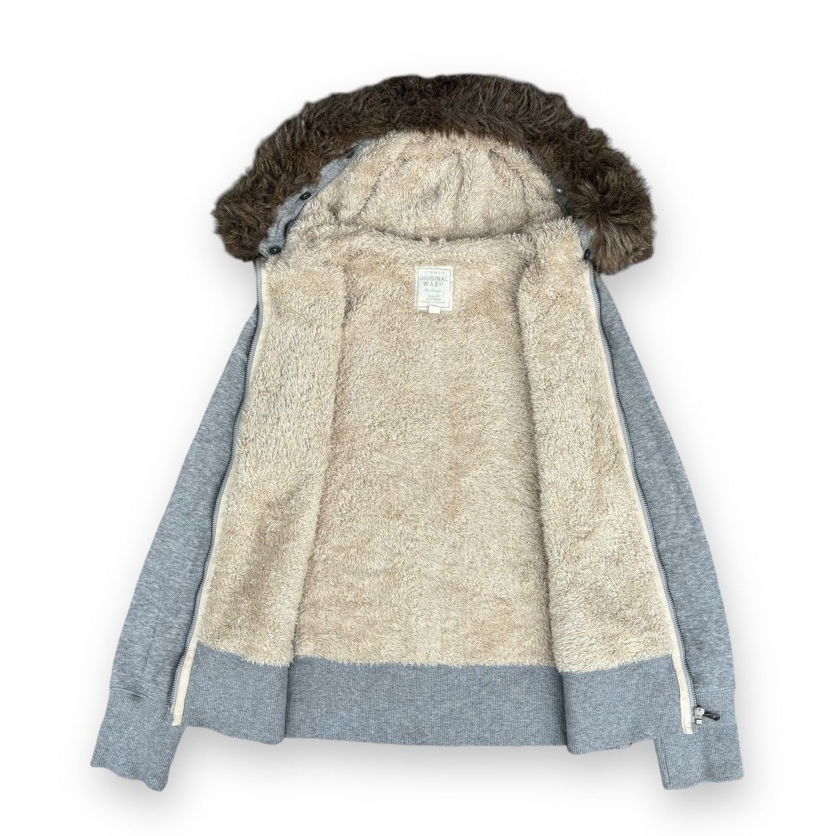 Uniqlo Ifsixwasnine LGB Style furfaux jacket vintage Y2K japan Size L / US 10 / IT 46 - 4 Thumbnail