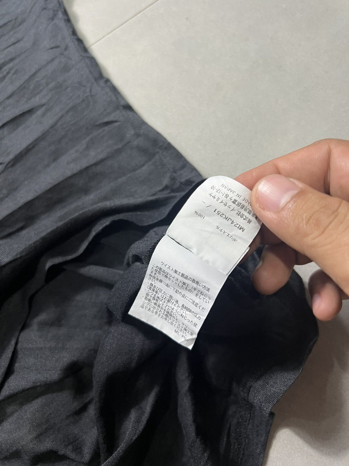 Issey Miyake Issey Miyake - ME Wrinkled Mock Shirt Size M / US 6-8 / IT 42-44 - 5 Thumbnail
