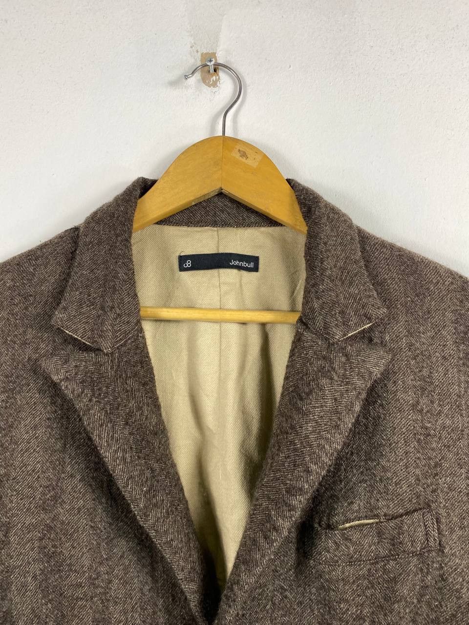 Johnbull john bull wool herringbone jacket nice design Size US M / EU 48-50 / 2 - 2 Thumbnail