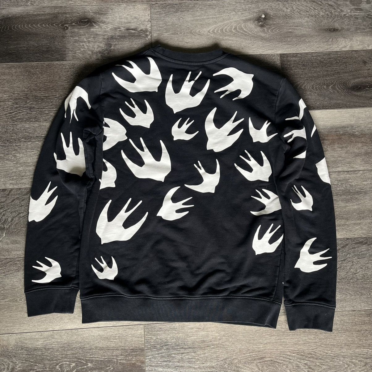 McQ Alexander McQueen Alexander McQueen McQ Swallows Graphic Crewneck Sweatshirt Size US L / EU 52-54 / 3 - 2 Thumbnail