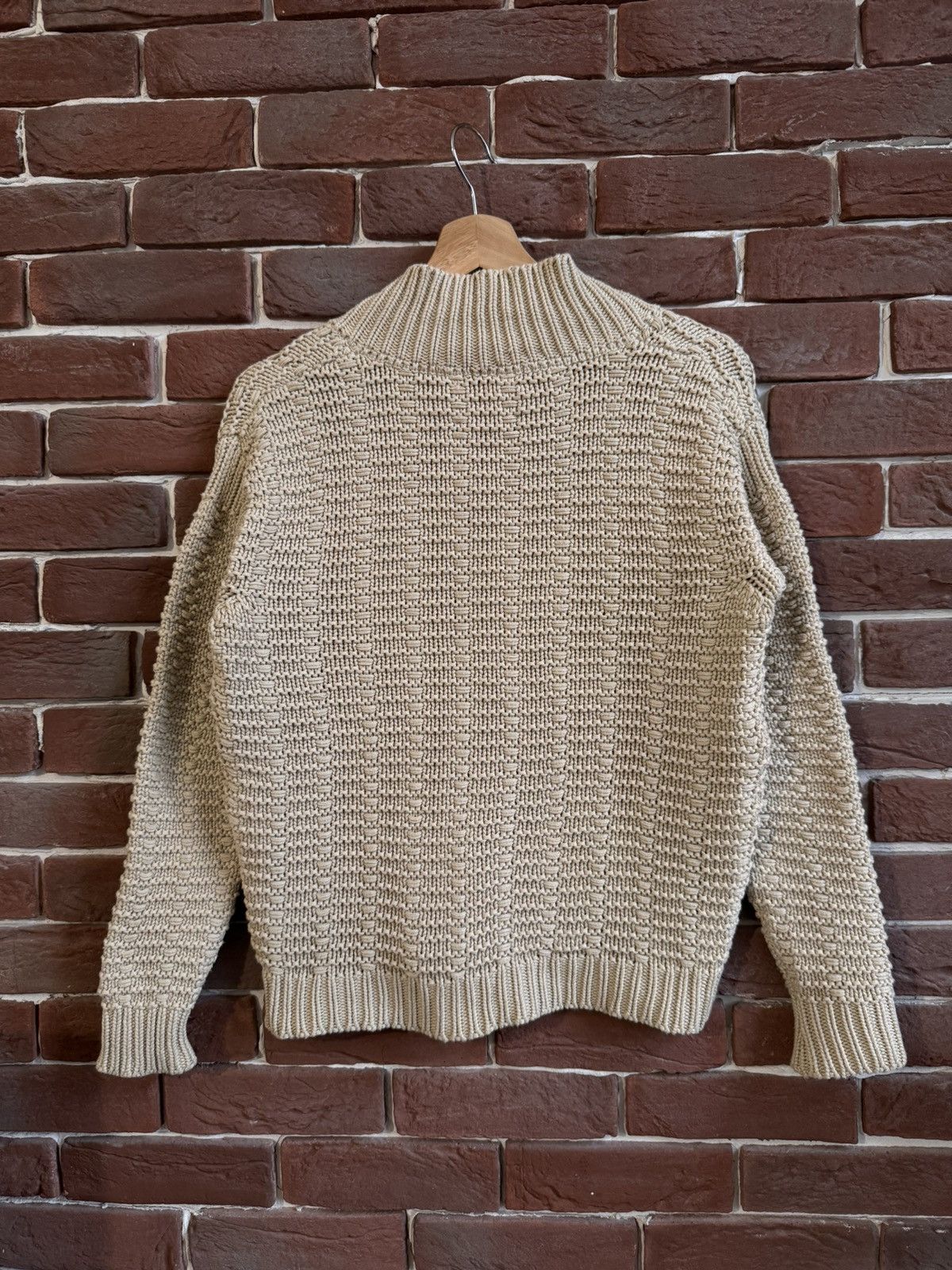 Acne Studios Our Legacy Heavy Knit Small Beige Rare Casual Hype Designer Size US S / EU 44-46 / 1 - 2 Thumbnail