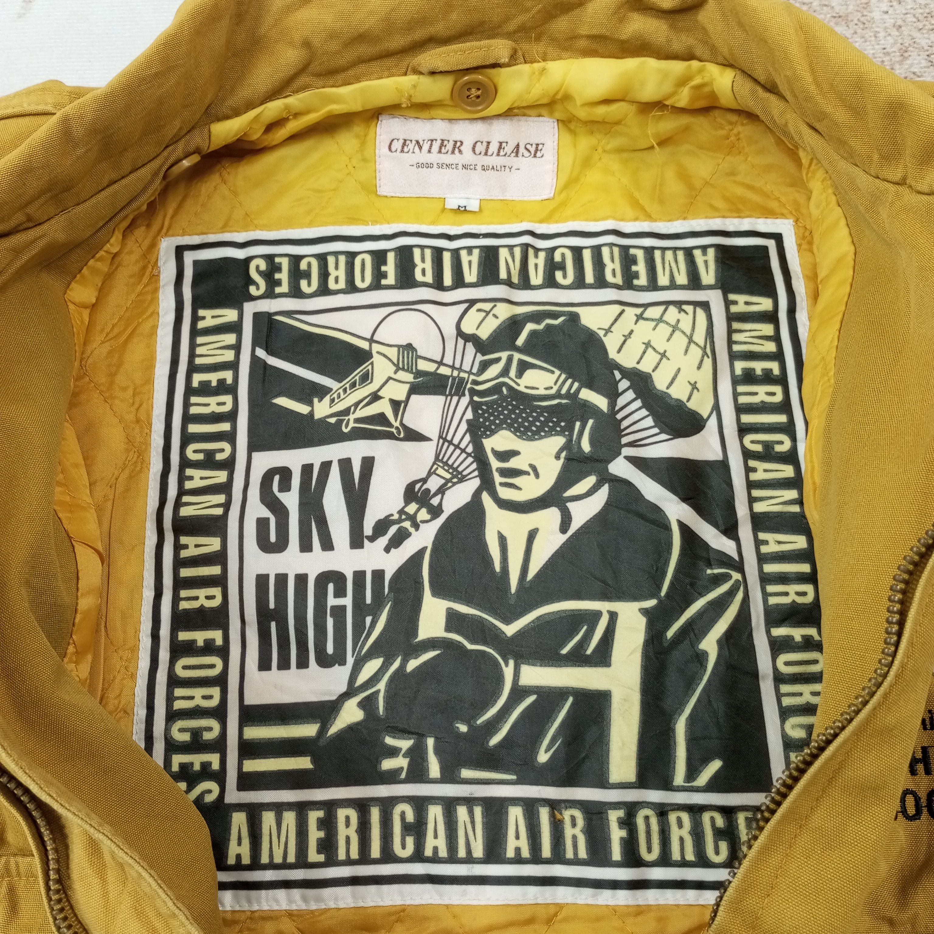 Vintage US Air Force Parachute Jacket c232n26 Size US XL / EU 56 / 4 - 6 Thumbnail